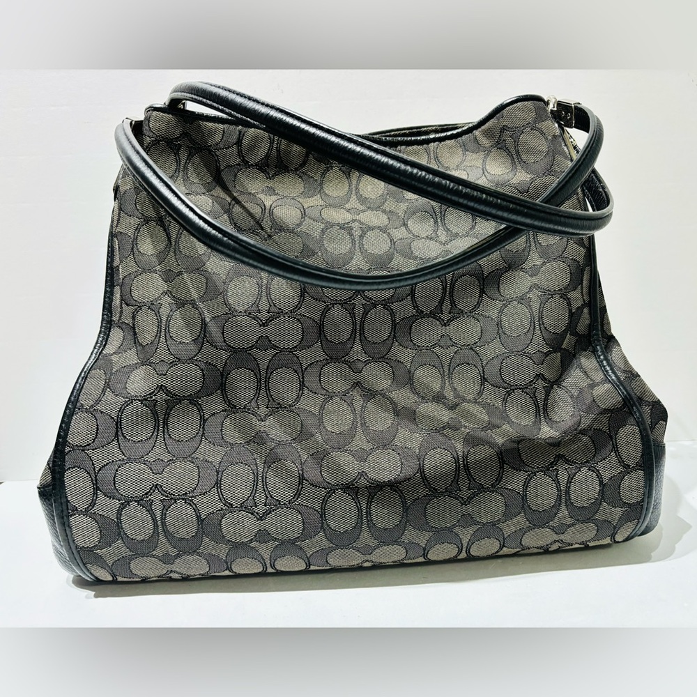 Coach Elegant Black and Gray Women's Bag